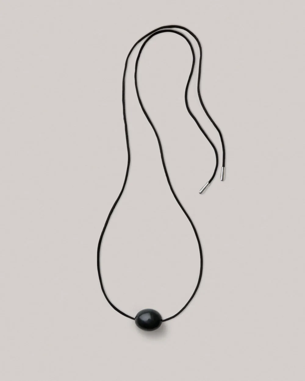 Small Stone Ellipse Necklace sold by Annika Inez product image thumbnail 3