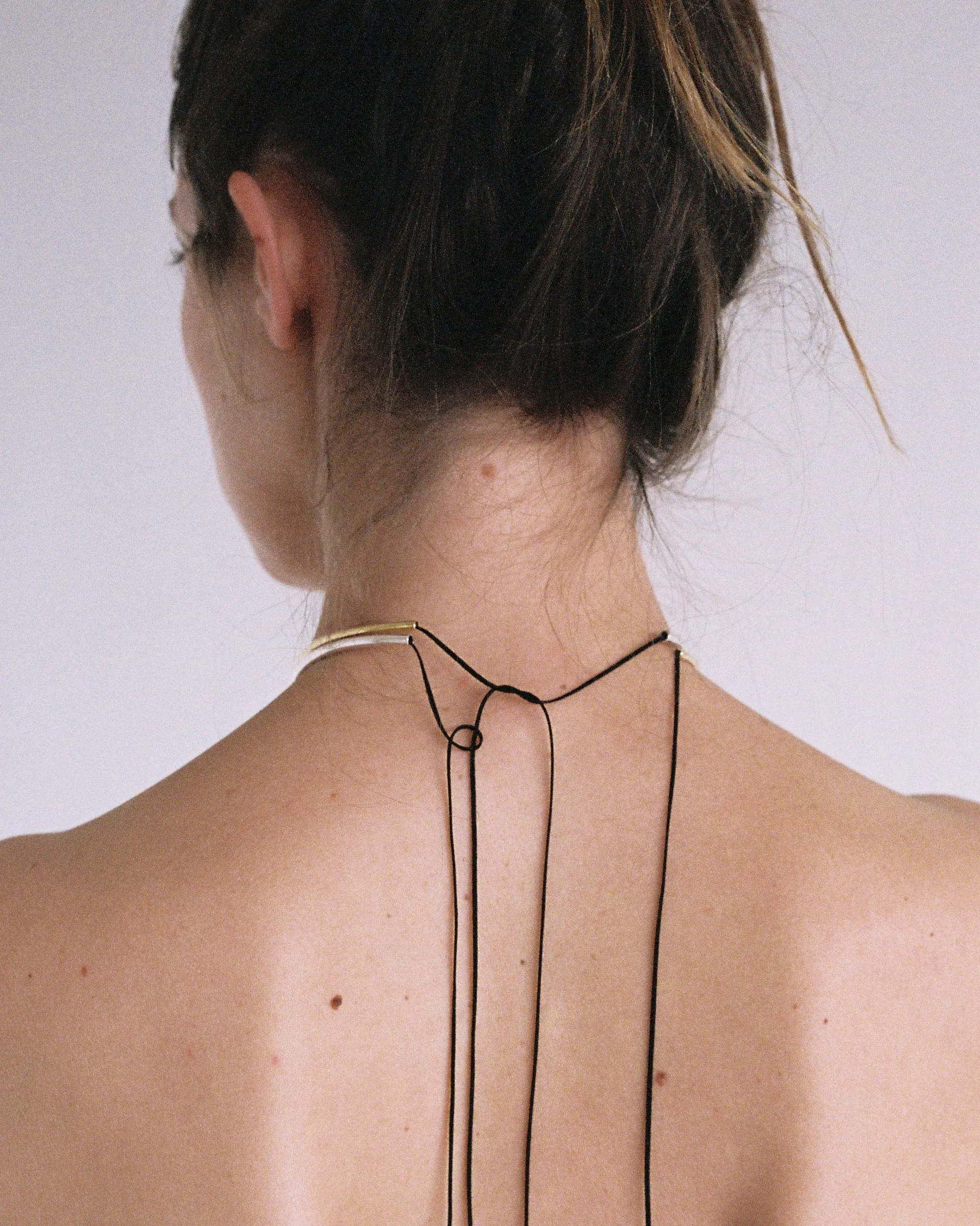 Tube Collar with String sold by Annika Inez product image thumbnail 2