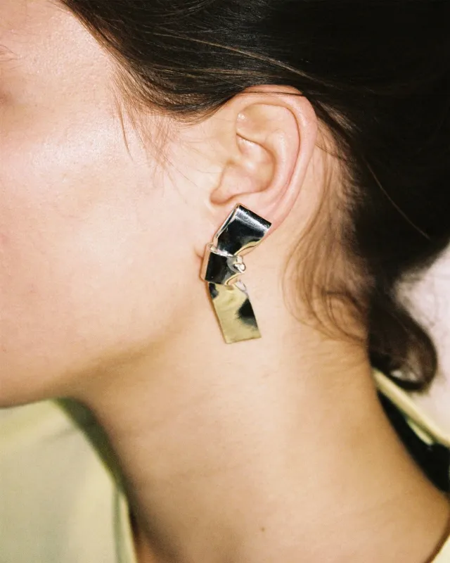 Large Cravat Earrings sold by Annika Inez