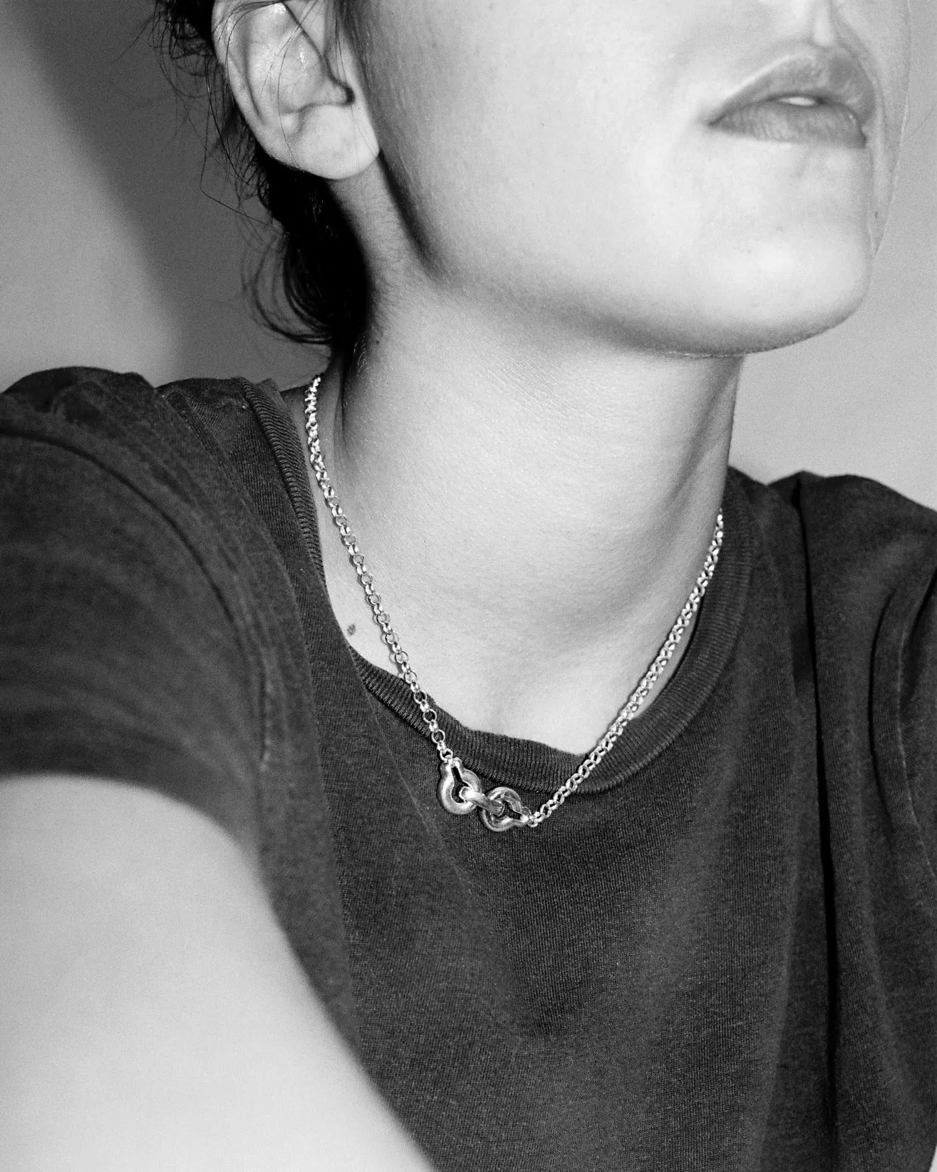 Ample Clasp Necklace, Lrg sold by Annika Inez