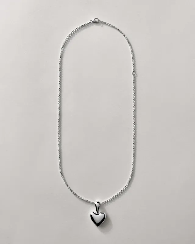 Large Voluptuous Heart Necklace sold by Annika Inez