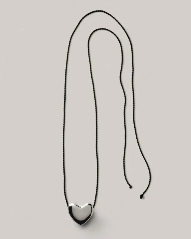 Large Heart Necklace made by Annika Inez