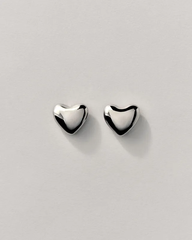 Small Voluptuous Heart Earrings sold by Annika Inez
