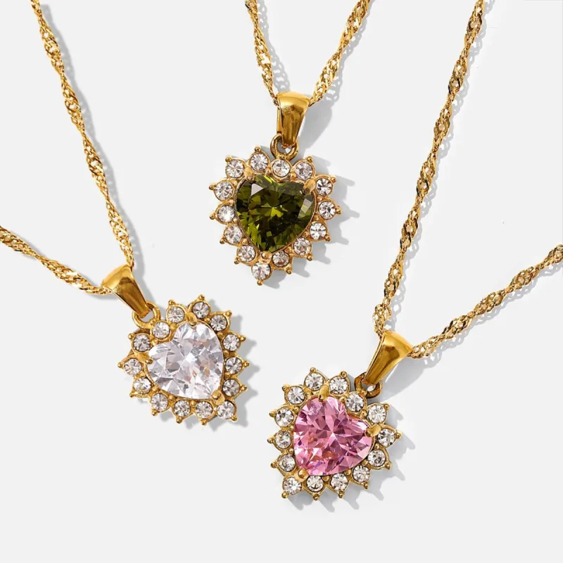 Gigi Heart Necklace sold by Regina jewelry