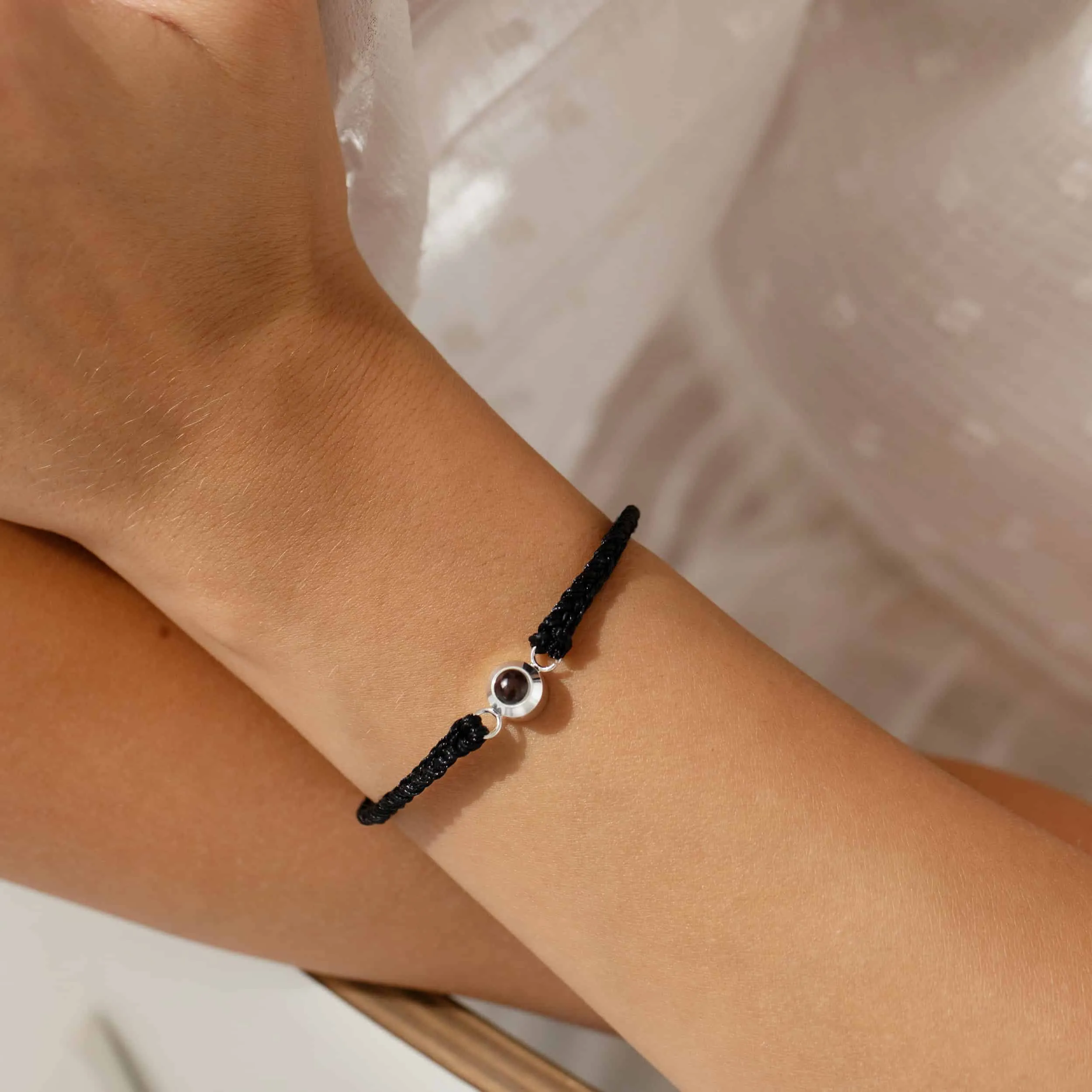 Custom Photo Projection Rope Bracelet sold by Regina jewelry product image thumbnail 2