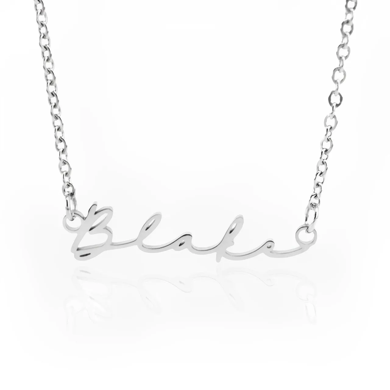 Dainty Custom Name Necklace sold by Regina jewelry product image thumbnail 5