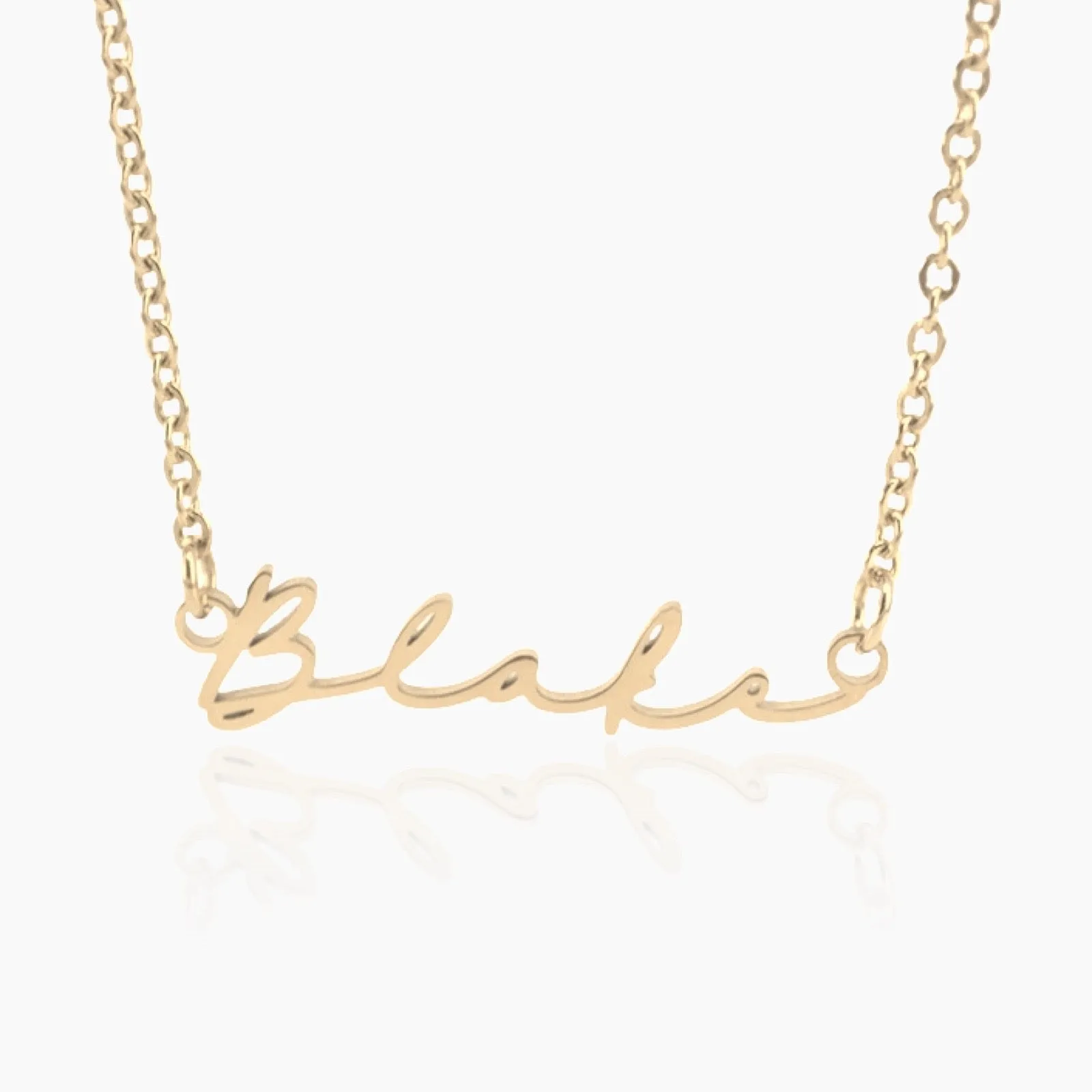 Dainty Custom Name Necklace sold by Regina jewelry product image thumbnail 2