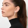 Dainty Pave Crystal Cuff Earrings sold by Regina jewelry