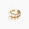 Dainty Pave Crystal Cuff Earrings sold by Regina jewelry