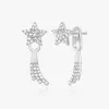 Star Pave Ear Jacket Earrings sold by Regina jewelry