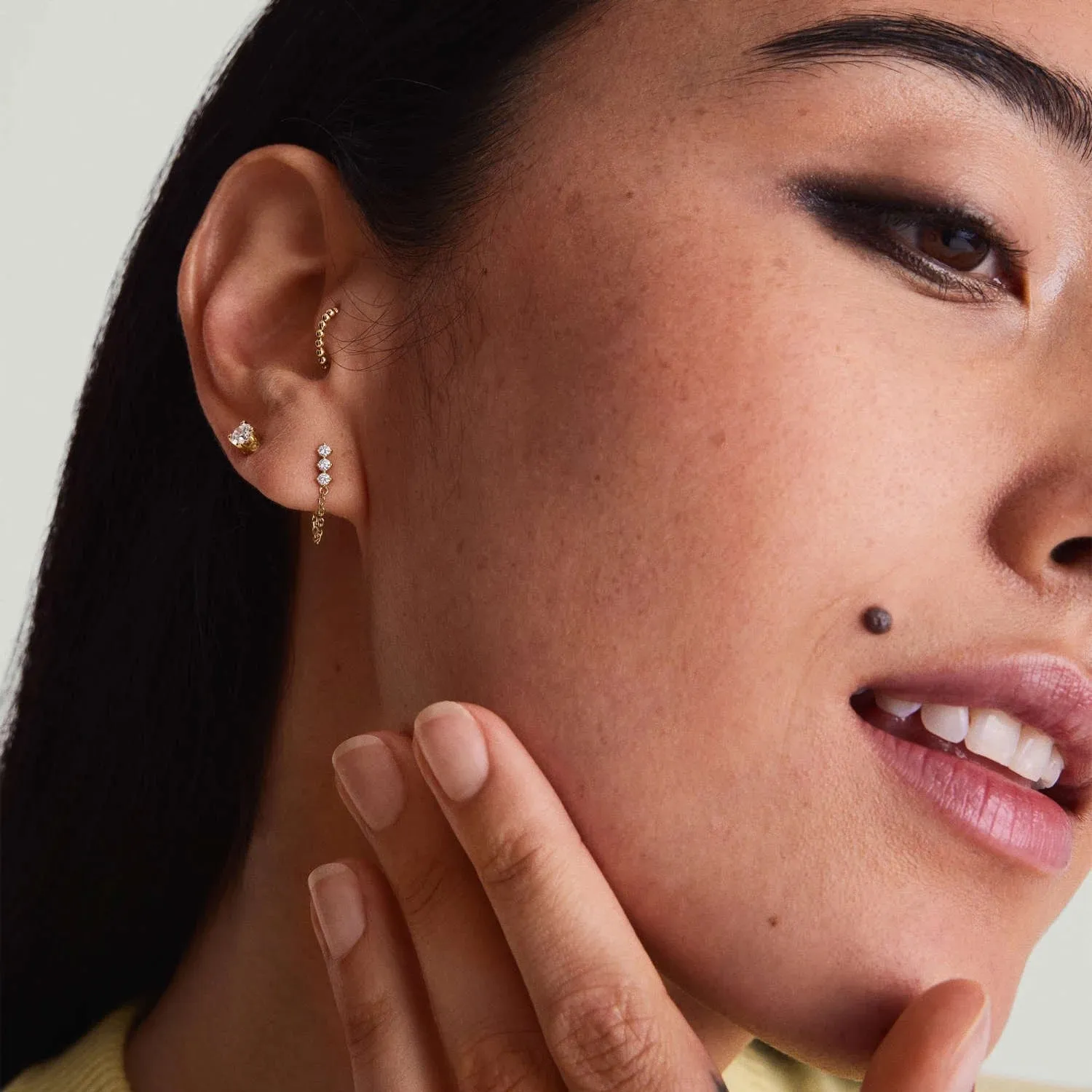 Transformer Chain Earring sold by Regina jewelry product image thumbnail 2