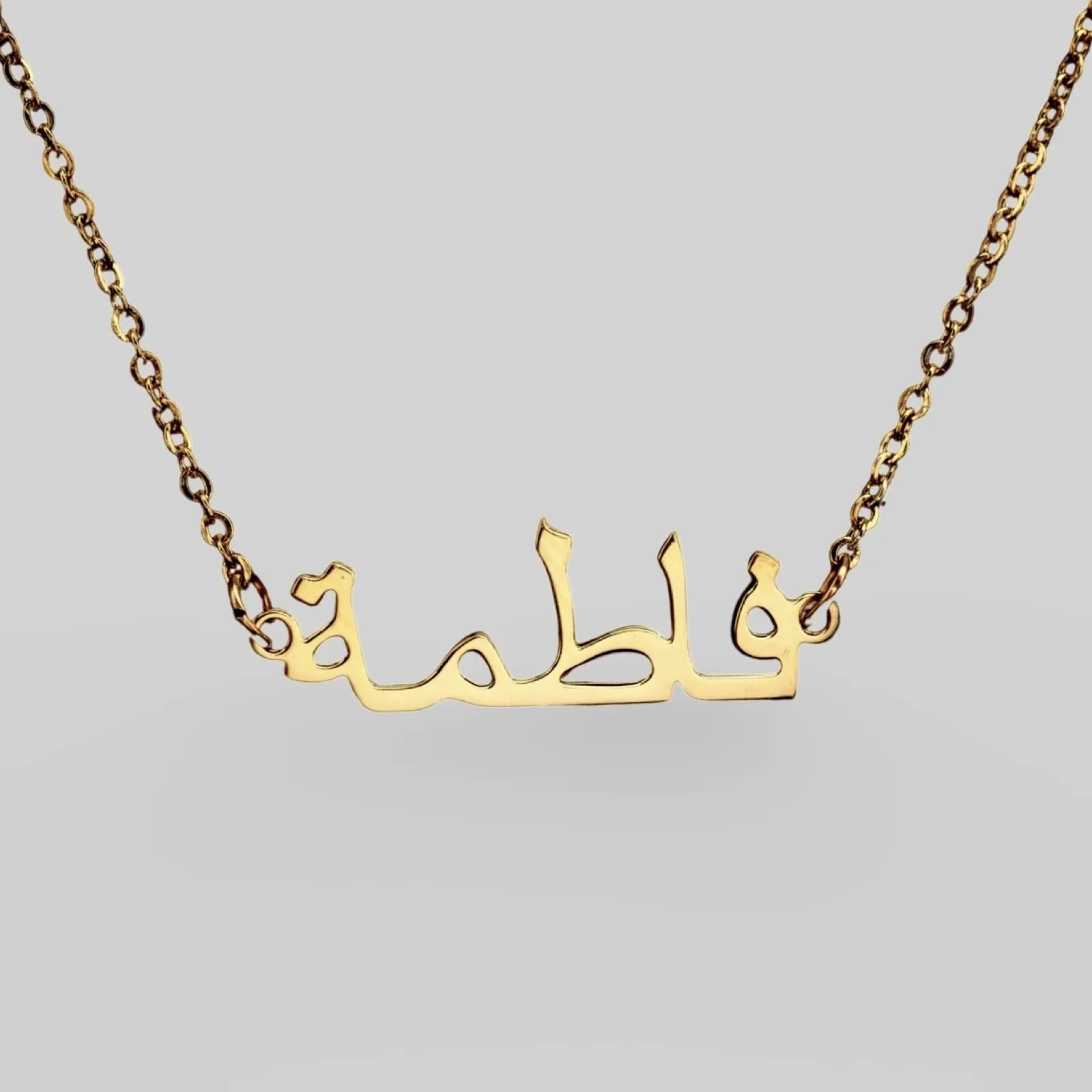 Arabic Custom Name Necklace sold by Regina jewelry