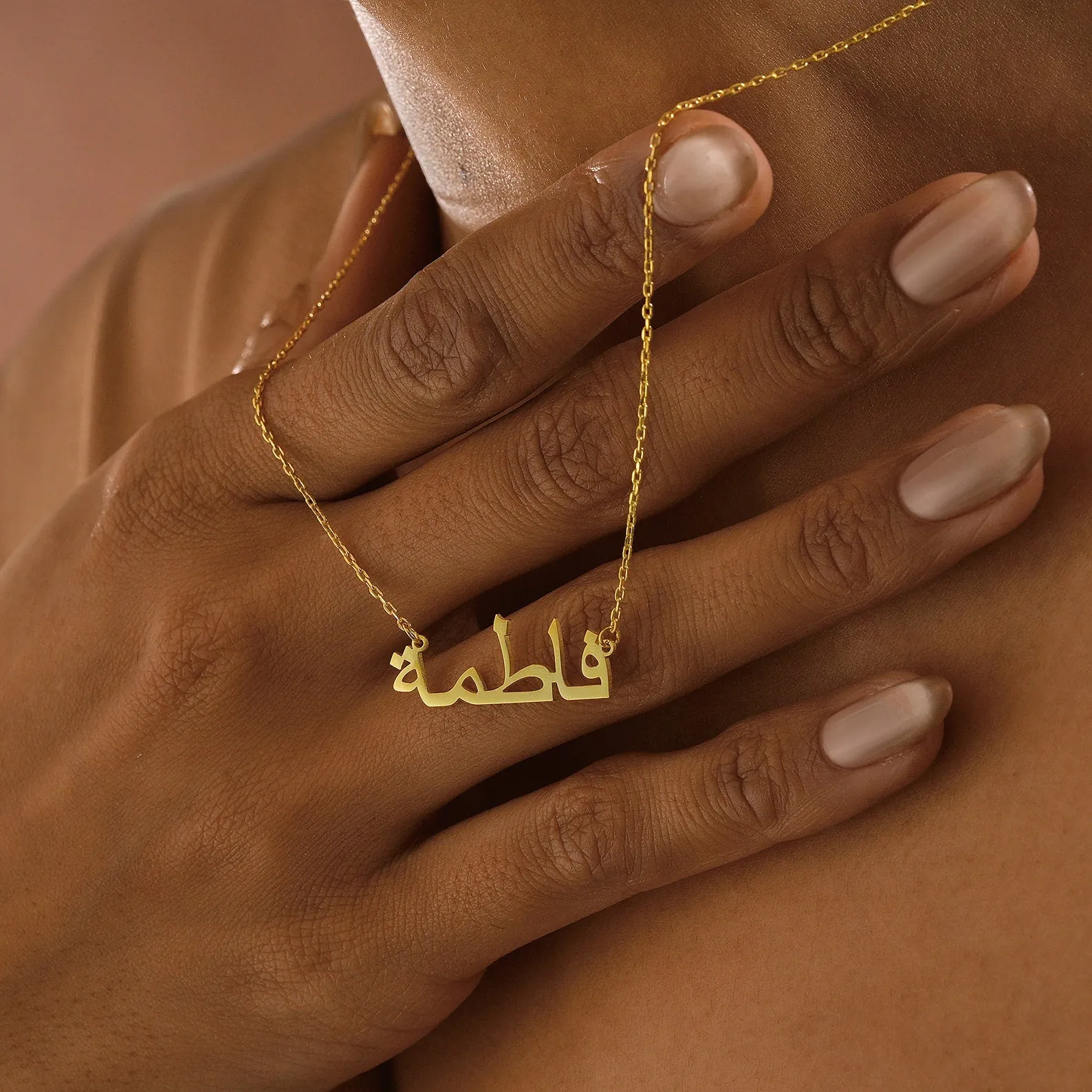 Arabic Custom Name Necklace sold by Regina jewelry product image thumbnail 3