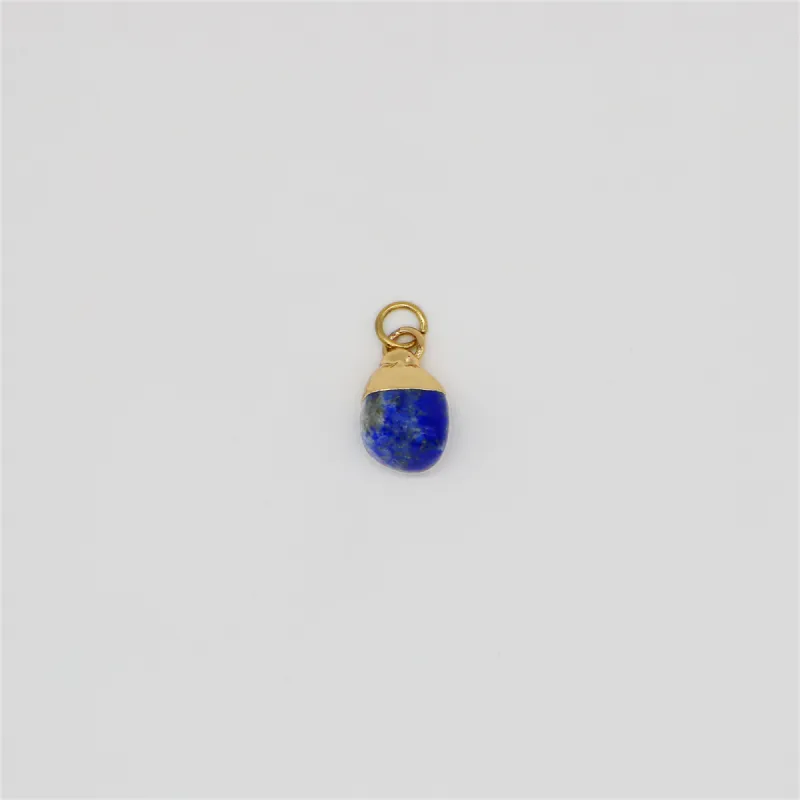 Lapis Lazuli (September) Gemstone Charm sold by Regina jewelry