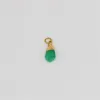 Emerald (May) Gemstone Charm sold by Regina jewelry