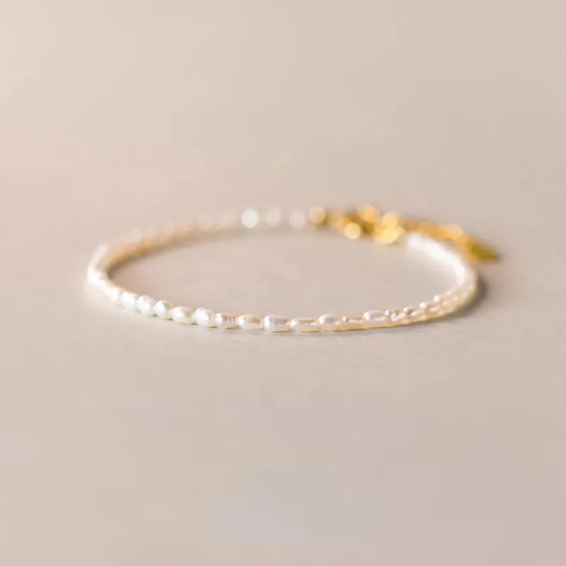Tiny Pearl Bracelet sold by Regina jewelry