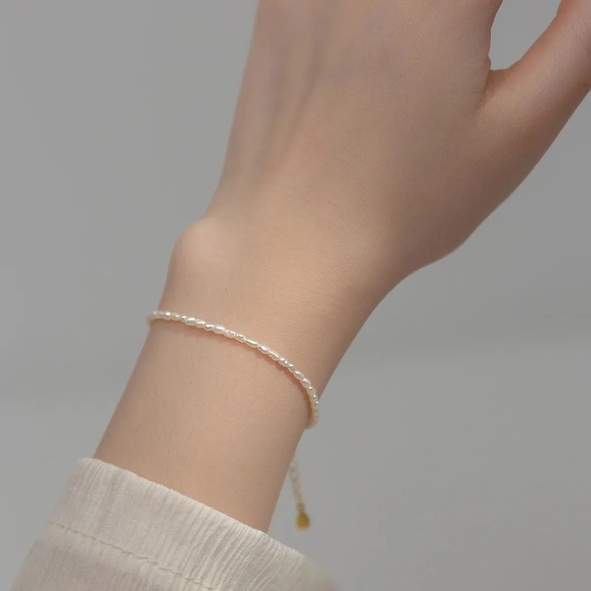 Tiny Pearl Bracelet sold by Regina jewelry product image thumbnail 3