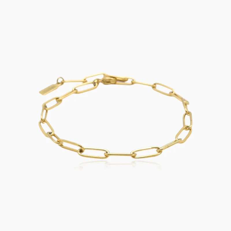 Paperclip Bracelet / Anklet sold by Regina jewelry