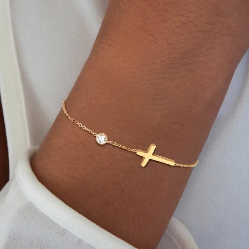 Cross Bracelet sold by Regina jewelry