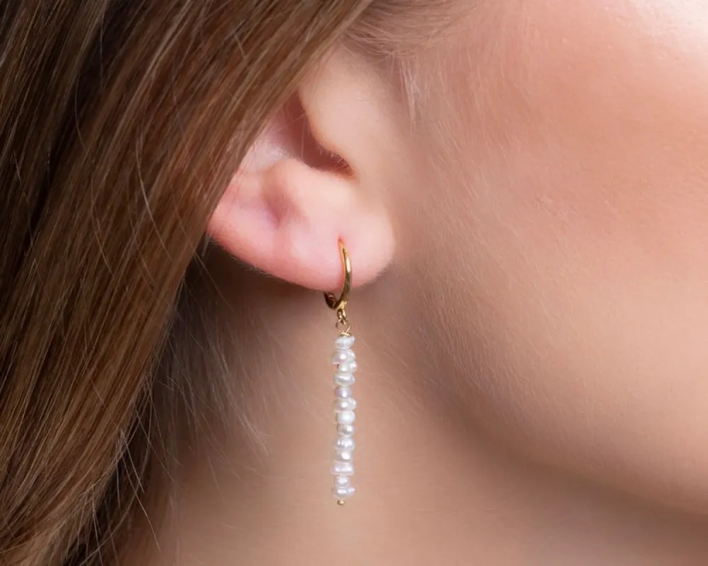 Freshwater Pearl Earrings sold by Regina jewelry