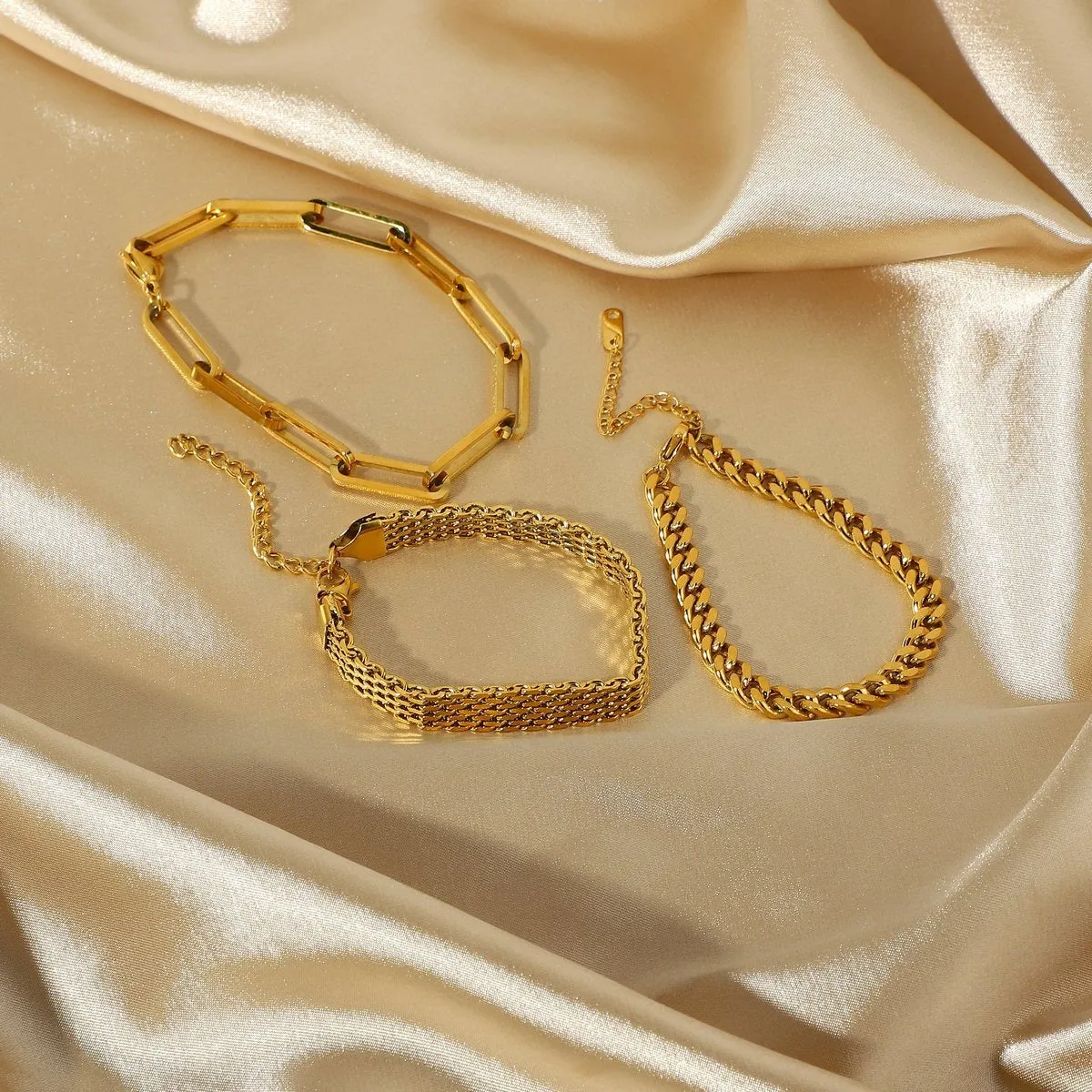 Mesh Bracelet / Anklet sold by Regina jewelry product image thumbnail 4