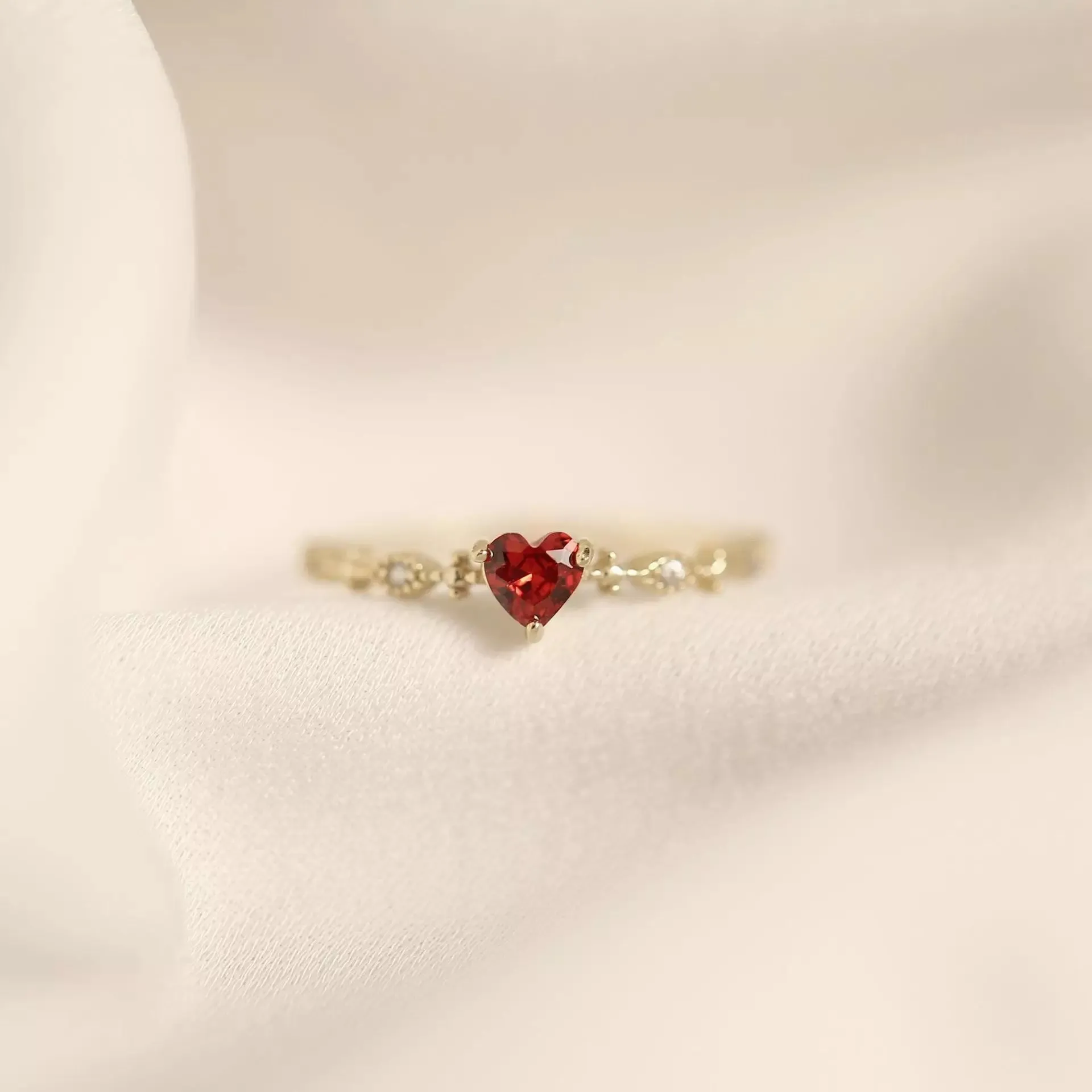 Love Heart Ring 925 Silver sold by Regina jewelry product image thumbnail 5