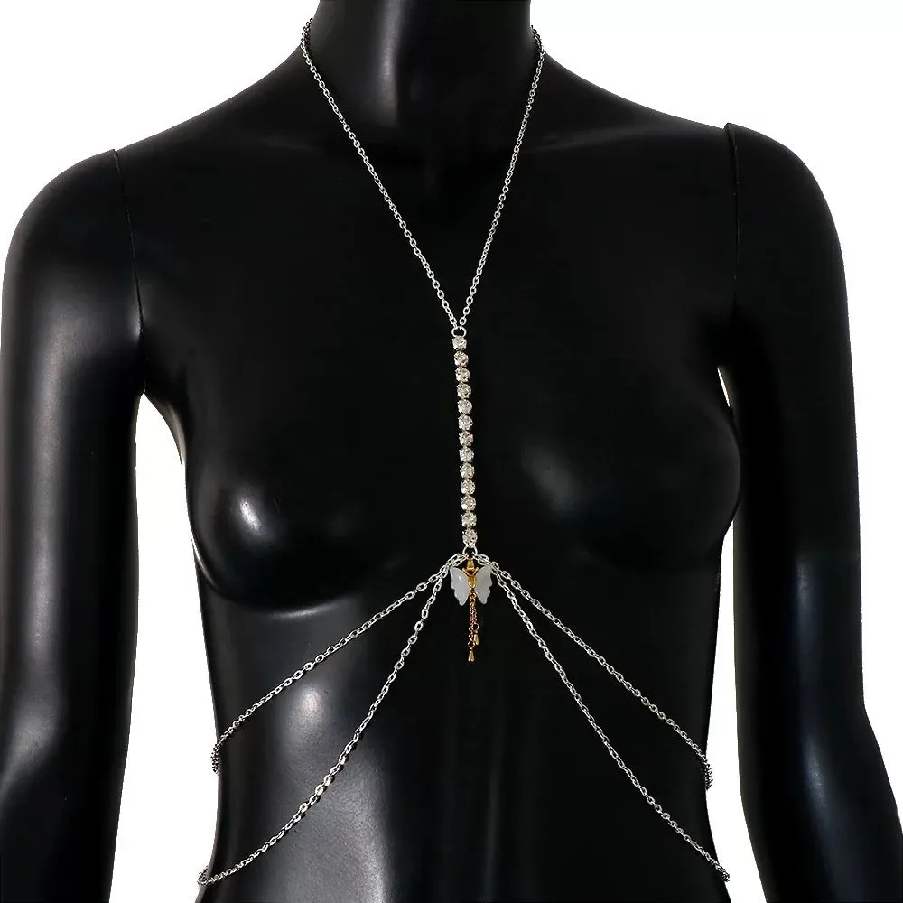 Butterfly Body Chain sold by Regina jewelry product image thumbnail 4