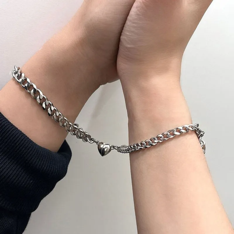 Magnetic Couples Bracelet Set sold by Regina jewelry