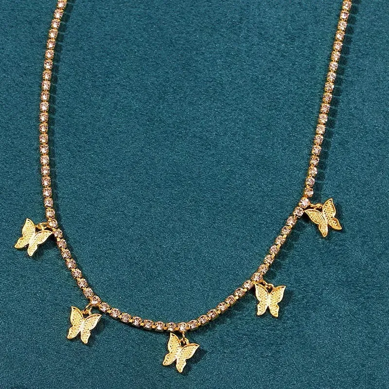 Butterfly Crystal Waist Chain sold by Regina jewelry product image thumbnail 5