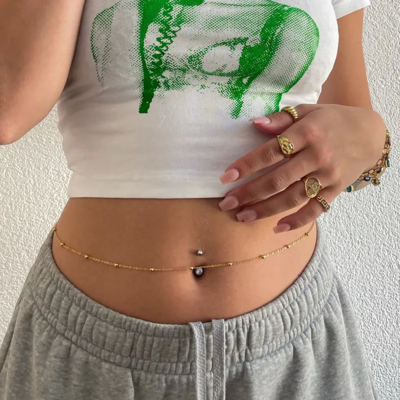 Dainty Waist Chain sold by Regina jewelry