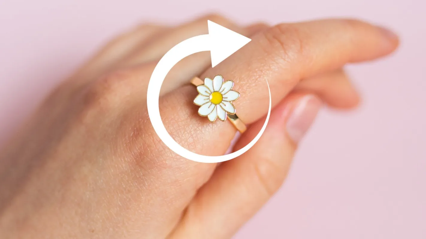 Fidget Ring sold by Regina jewelry