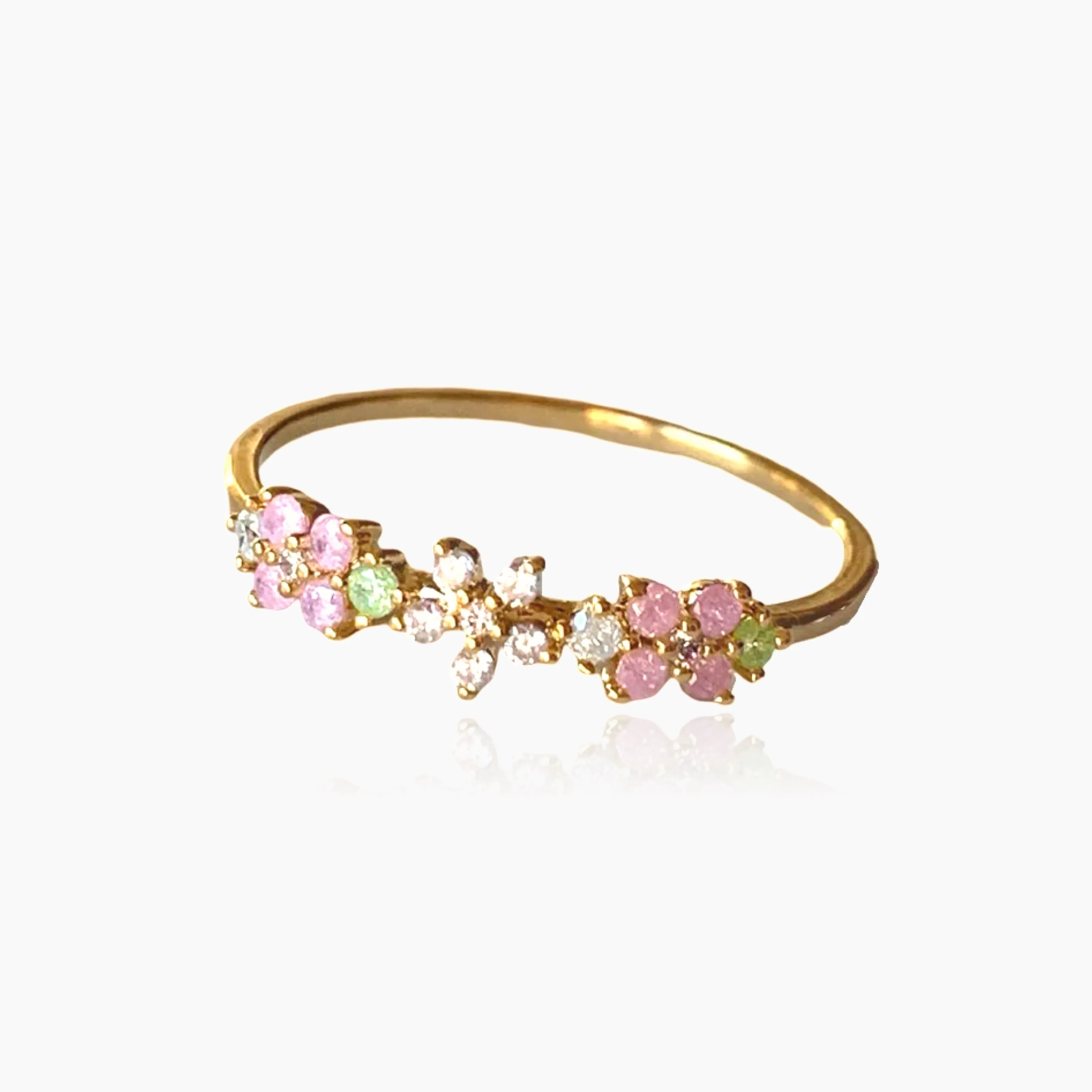 Dainty Cute Flowers Ring sold by Regina jewelry product image thumbnail 3