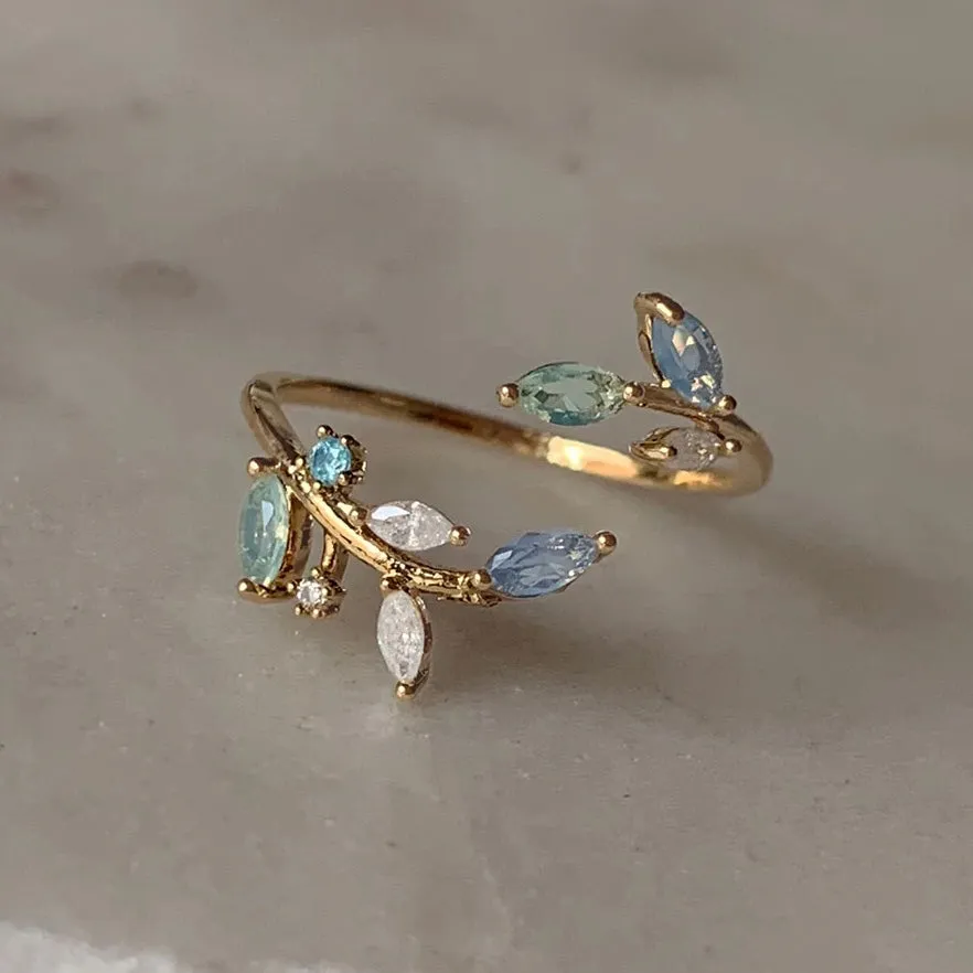 Dainty Leaf Ring sold by Regina jewelry product image thumbnail 4