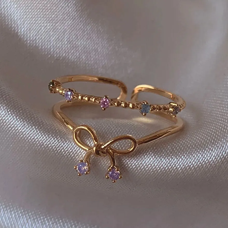 Dainty Bow Tie Ring sold by Regina jewelry product image thumbnail 3