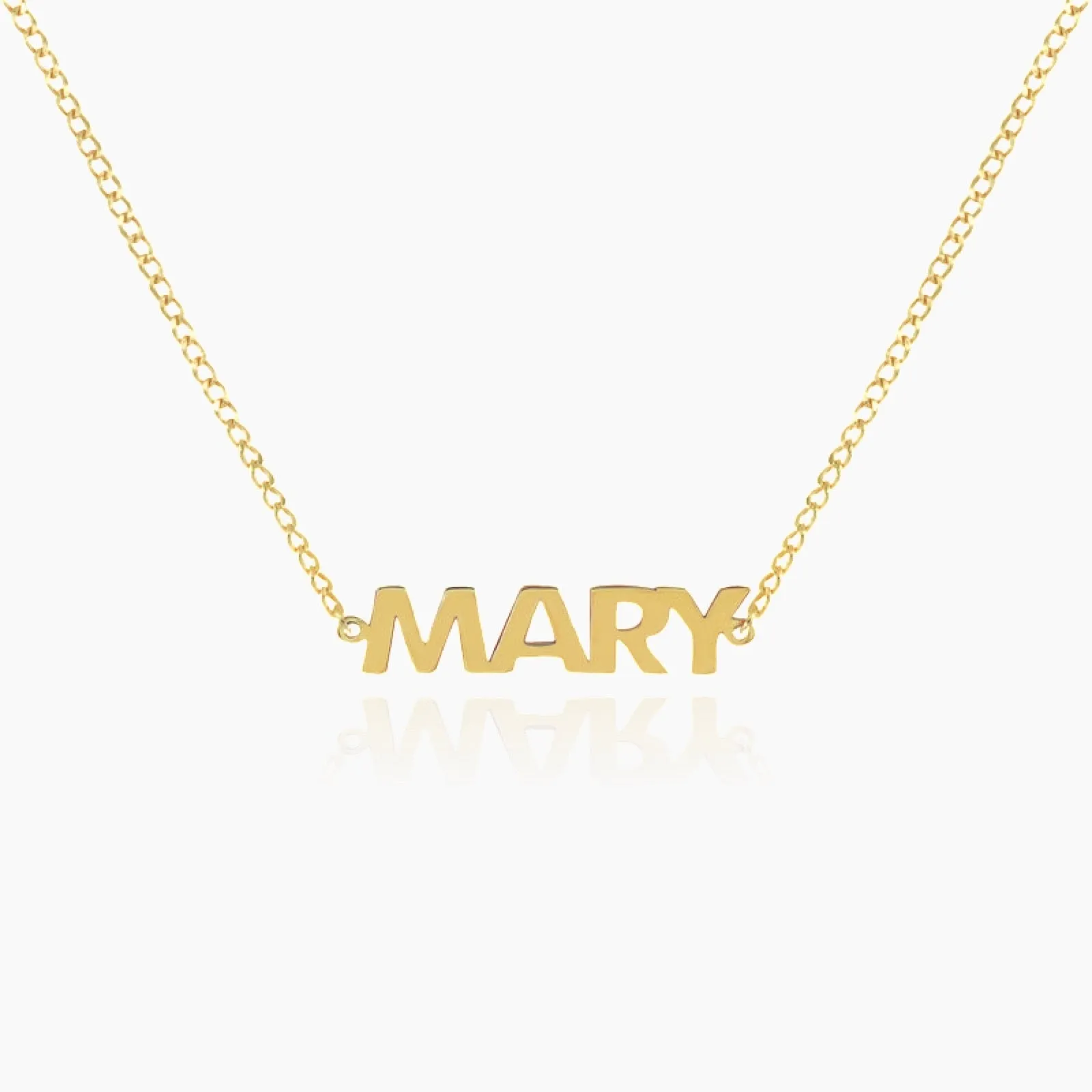 Custom Nameplate Necklace sold by Regina jewelry product image thumbnail 3