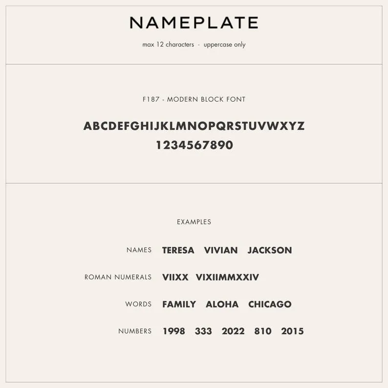 Custom Nameplate Necklace sold by Regina jewelry product image thumbnail 5