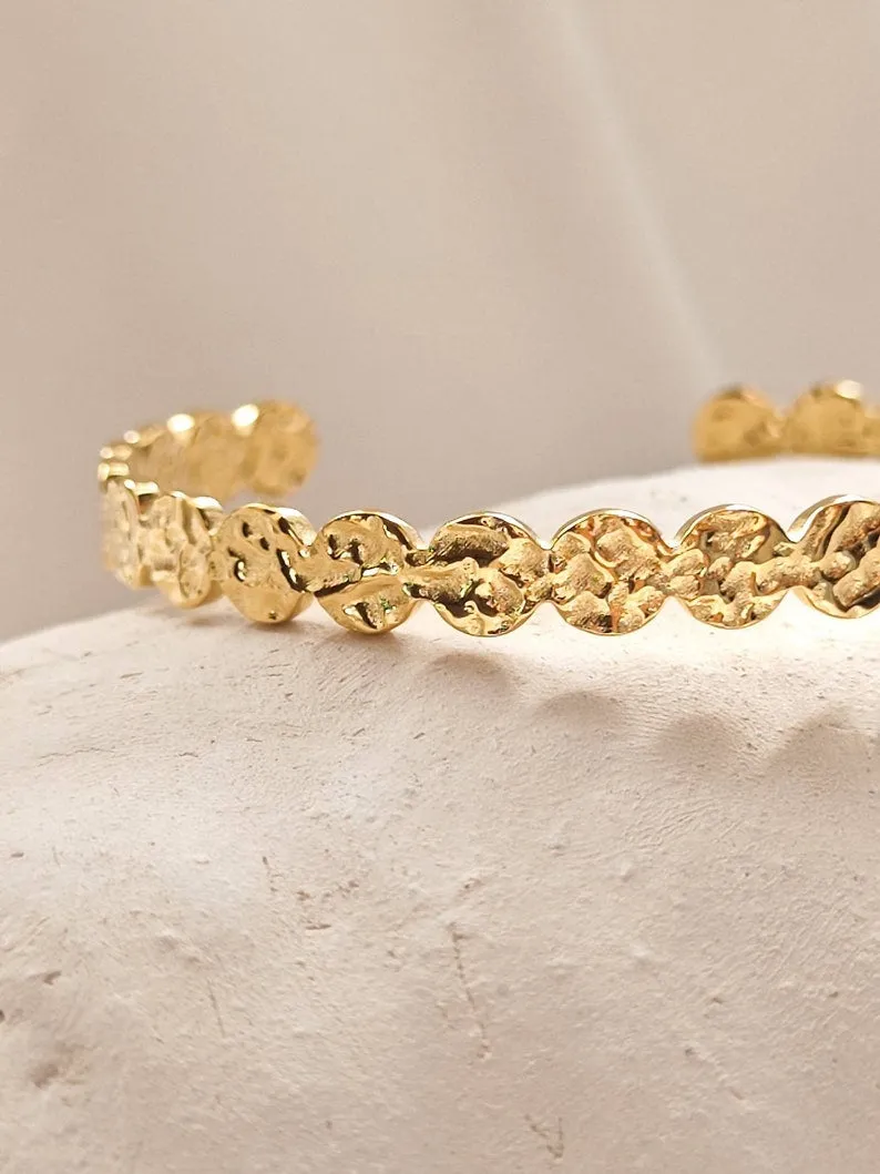 Organic Circles Bangle Bracelet sold by Regina jewelry product image thumbnail 2