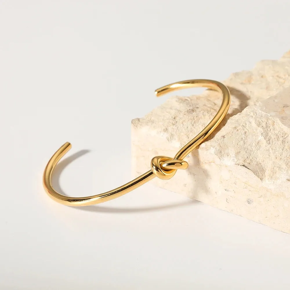Knot Bangle Bracelet sold by Regina jewelry product image thumbnail 2