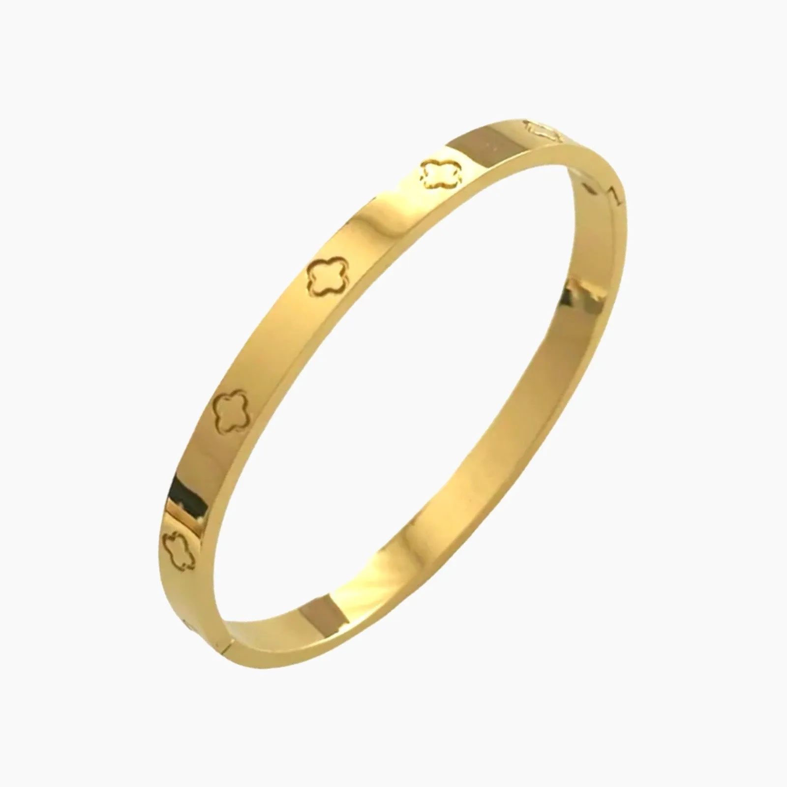 Clover Love Bangle Bracelet sold by Regina jewelry