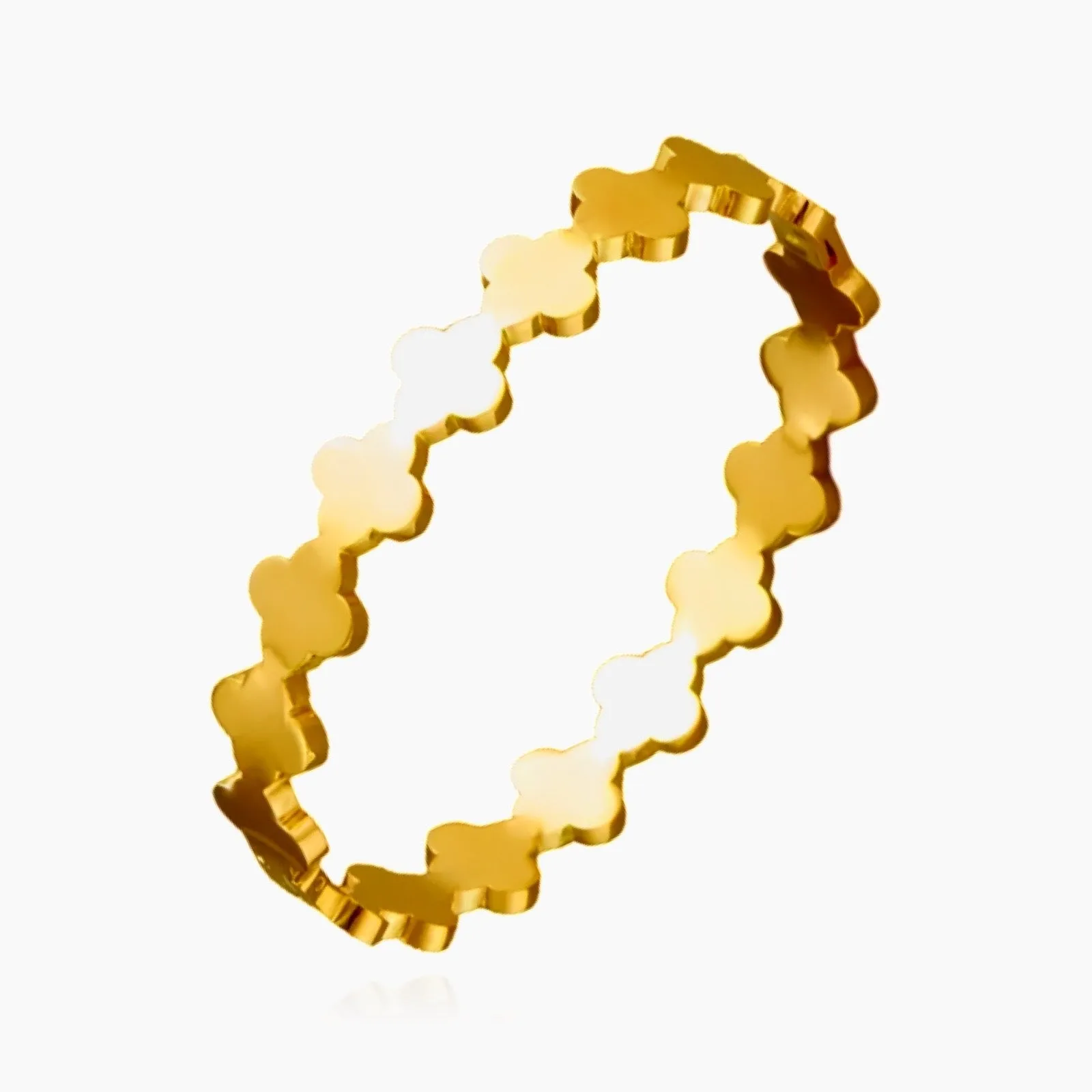 Clover Bangle Bracelet sold by Regina jewelry