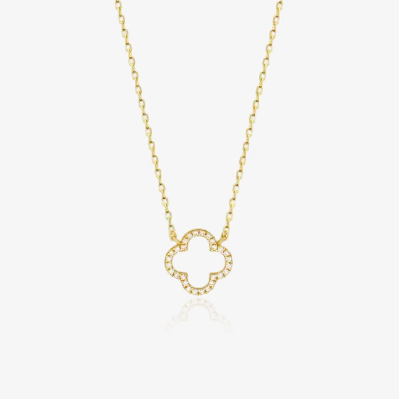 Dainty Clover Necklace sold by Regina jewelry product image thumbnail 2