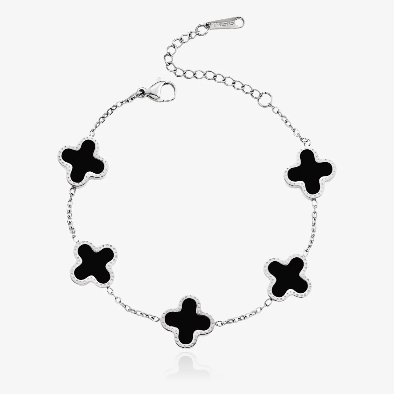 Clover Bracelet Black Shell sold by Regina jewelry product image thumbnail 2