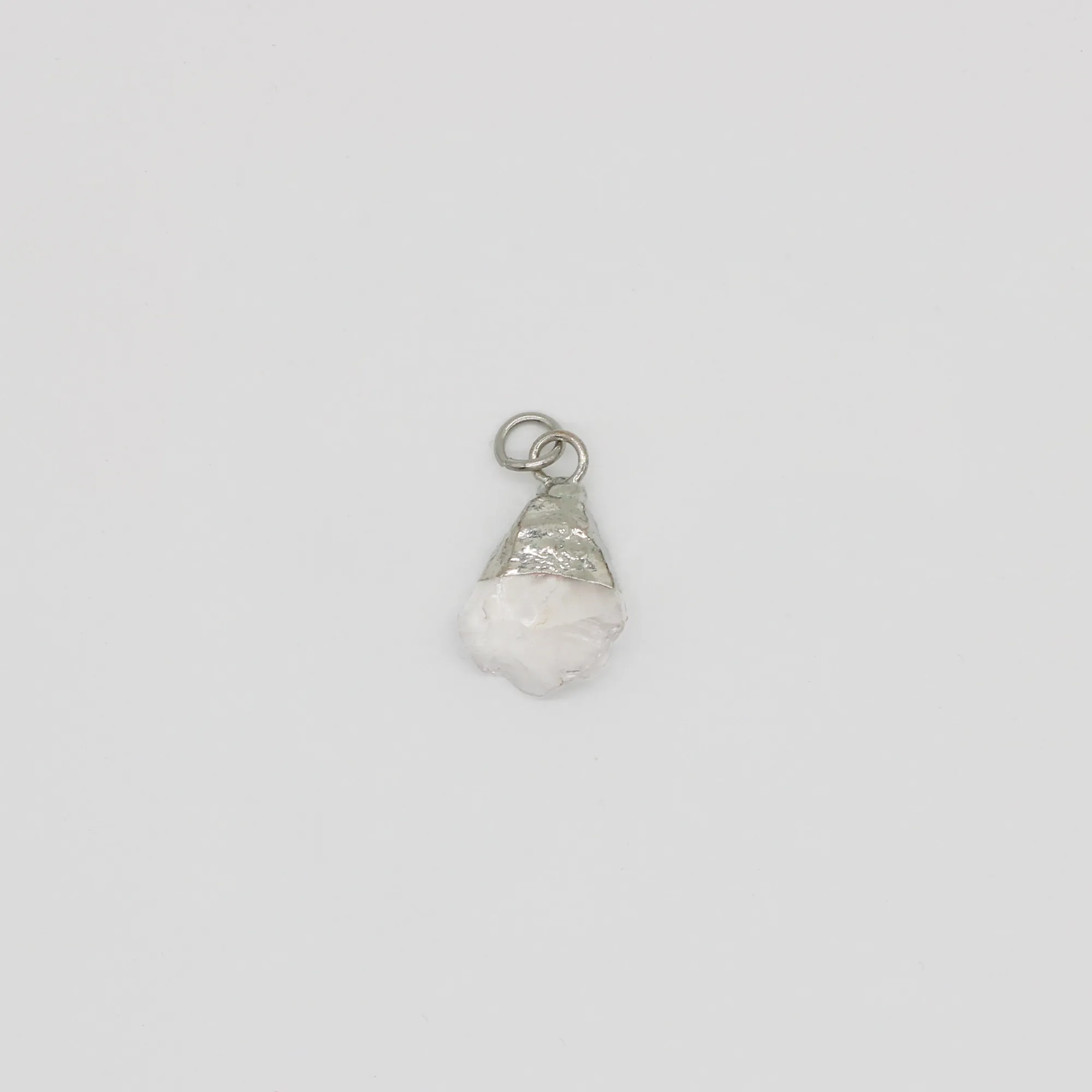 Clear Quartz (April) Gemstone Charm sold by Regina jewelry product image thumbnail 2