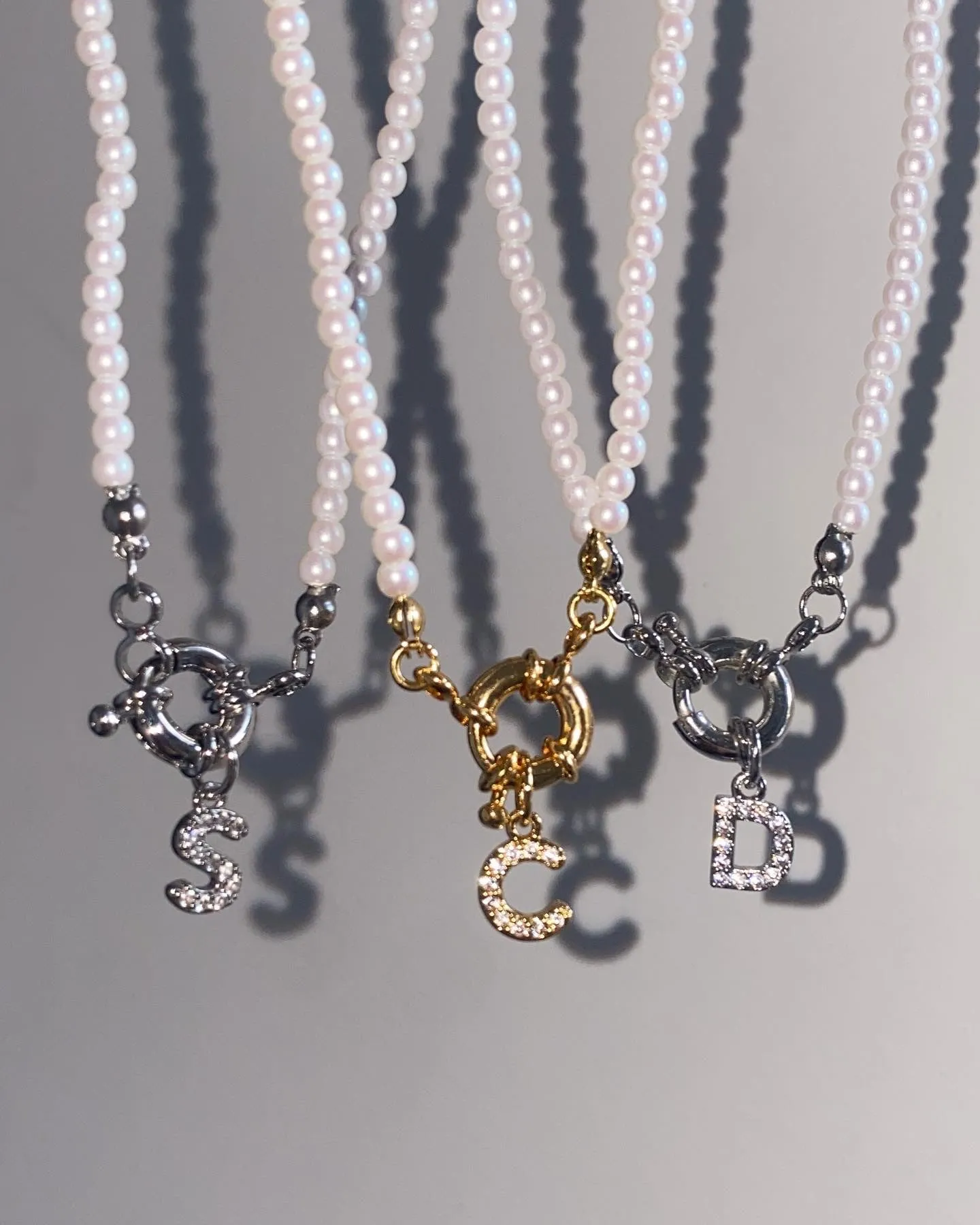 Pearl Initial sold by Regina jewelry product image thumbnail 2