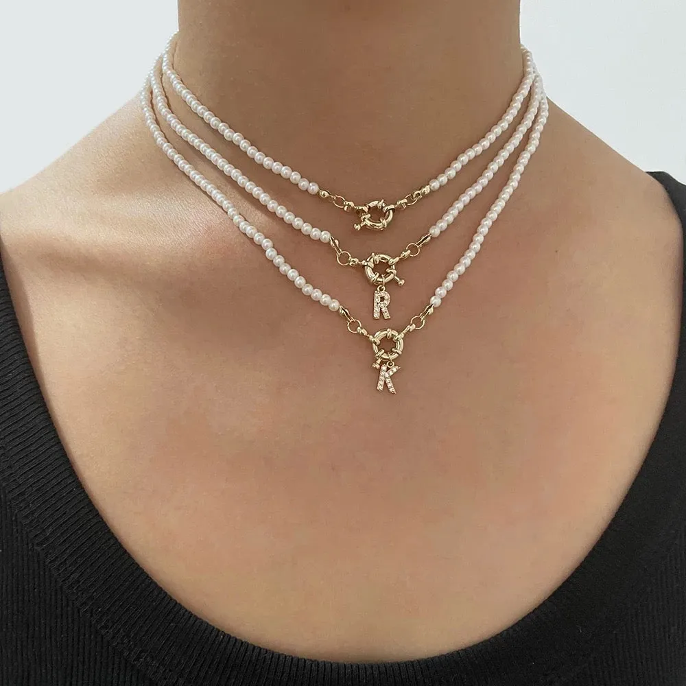 Pearl Initial sold by Regina jewelry product image thumbnail 3