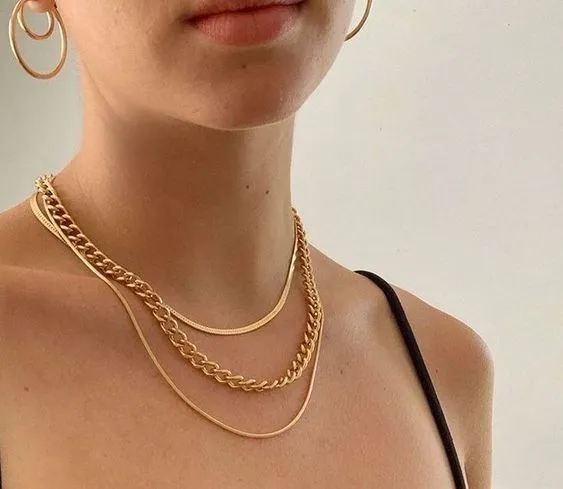 Cuban Chain Necklace sold by Regina jewelry product image thumbnail 4