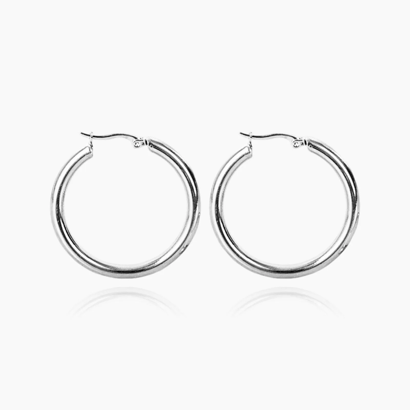 Classic Hoop Earrings sold by Regina jewelry product image thumbnail 3