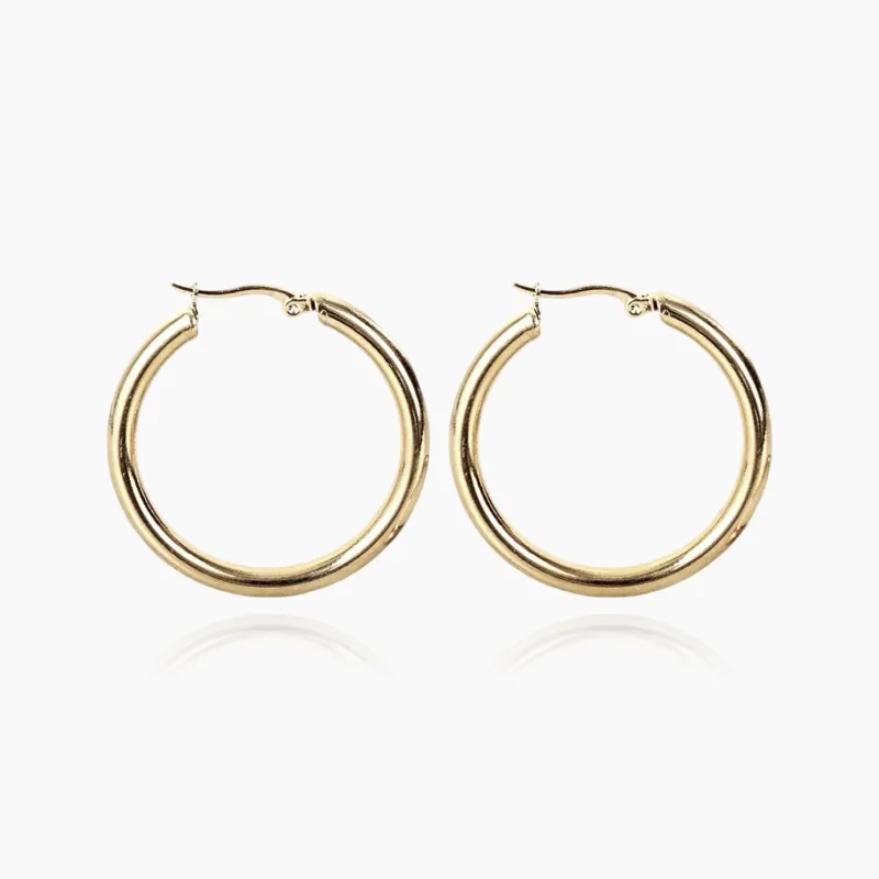 Classic Hoop Earrings sold by Regina jewelry