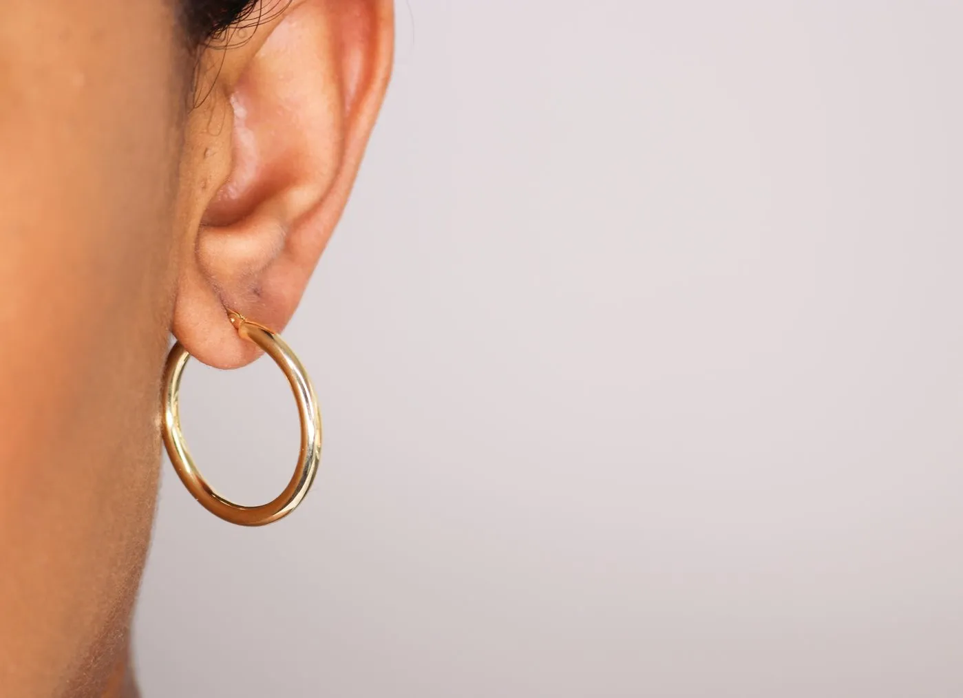 Classic Hoop Earrings sold by Regina jewelry product image thumbnail 4