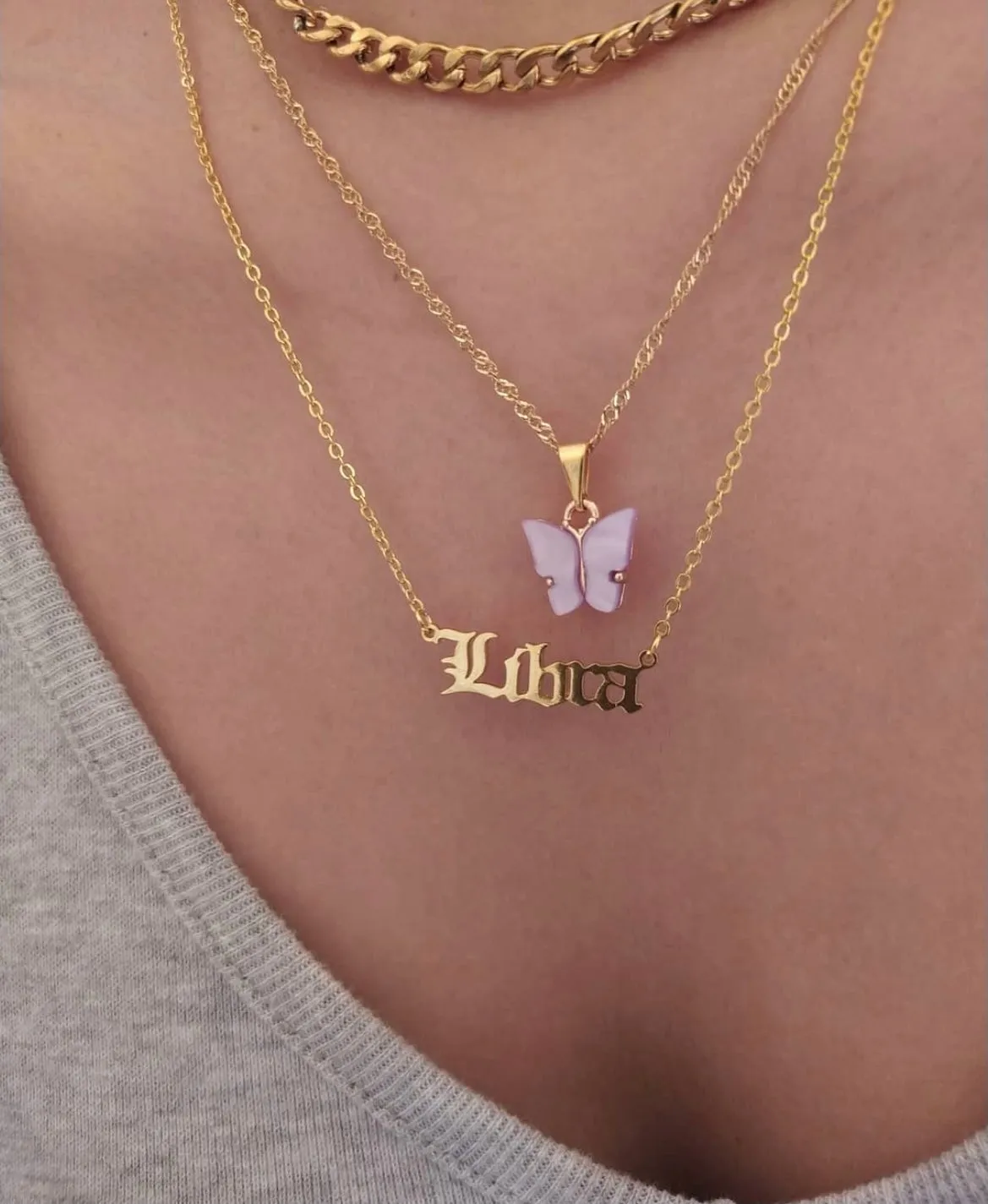 Zodiac Script Necklace sold by Regina jewelry product image thumbnail 5